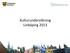 Kulturundersökning Linköping 2013