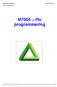 M7005 Plc programmering