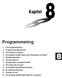 Kapitel. Programmering