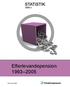 2006:2. Efterlevandepension 1993 2005 ISSN 1652-9863