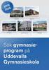 Välkommen till Uddevalla Gymnasieskola