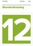 Standardkatalog 2012-01. Standardkatalog