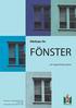 Riktlinjer för FÖNSTER. ...när något behöver göras. Godkända av stadsbyggnadsnämnden oktober 2005 reviderad februari 2015 (PBL 2010: 900)