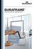 DURAFRAME. Helt enkelt en genial ram