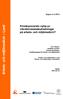 Arbets- och miljömedicin Lund. Primärpreventiv nytta av vibrationsskadeutredningar på arbets- och miljömedicin? Rapport nr 2/2015