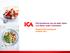 ICA-kundernas syn på aptit, hälsa och dieter under sommaren. Rapport ICAs kundpanel sommar 2013