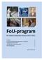 FoU-program. för Statens historiska museer 2012 2015