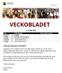 VECKOBLADET. v. 34 aug 2014