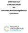 STRATEGI OCH STYRDOKUMENT för nationellt kvalitetsregister för njurcancer