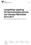 Långsiktigt uppdrag till Hantverkslaboratoriet och Dacapo Mariestad 2015-2017