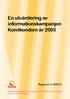 En utvärdering av informationskampanjen Komikondom år 2005