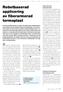 Robotbaserad applicering av fiberarmerad termoplast