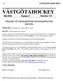 VÄSTGÖTAHOCKEY Maj 2006 Årgång 11 Nummer 107