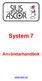 System 7 Användarhandbok