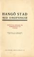 HANGO STAD MED OMGIFNINGAR