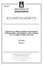 EXAMENSARBETE. Jan Hvalgren 2002-05-31