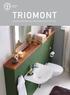triomont Den enklaste vägen till vägghängd wc och tvättställ