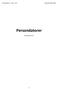 Persondatorer teori v1.2 Jonas Holmstén 2010. Persondatorer. Kursmaterial v1.2