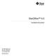 StarOffice 6.0. Installationshandbok. Sun Microsystems, Inc. 901 San Antonio Road Palo Alto, CA 94303 U.S.A. 650-960-1300