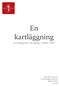 En kartläggning. av träningsvanor och doping i Kalmar 2007