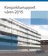 Konjunkturrapport våren 2015