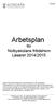 Arbetsplan för Nolbyskolans fritidshem Läsåret 2014/2015