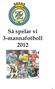 Så spelar vi 3-mannafotboll 2012