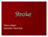 Stroke. Specialist i Neurologi