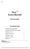 Flexi Kontrollmodul. Bruksanvisning. Innehållsförteckning. 1. Introduktion och tekniska specifikationer 1