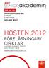 hösten 2012 föreläsningar/ cirklar För dig 55+ Järfälla/upplands-bro sigtuna sundbyberg upplands väsby