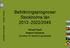 Befolkningsprognoser Stockholms län 2013 2022/2045. Rikard Gard Anders Karlsson Enheten för befolkningsstatistik