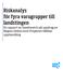 Riskanalys för fyra varugrupper till landstingen. En rapport av Swedwatch på uppdrag av Region Skåne inom Projektet Hållbar upphandling