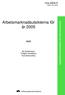 Arbetsmarknadsutsikterna för år 2005
