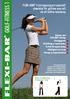 GOLF-FITNESS 1. FLEXI-BAR träningsprogram speciellt utvecklat för golfare som vill nå ett bättre handicap