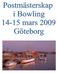 Välkommen till Göteborg och Postmästerskap i Bowling