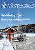 NR 1-2007. Utbildning 2007. Meteorolog Madeleine Westin. Utbildningsdag om väder till sjöss