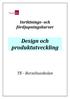 Inriktnings- och fördjupningskurser Design och produktutveckling