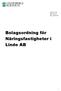 p.2014.1210 2014-04-10 Dnr. 2014/149 Bolagsordning för Näringsfastigheter i Linde AB