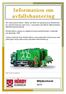 Information om avfallshantering