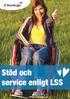 Stöd och service enligt LSS