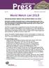 World Watch List 2015