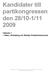 Kandidater till partikongressen den 28/10-1/11 2009 Valkrets 1 Habo, Jönköping och Mullsjö Arbetarekommuner