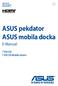 ASUS pekdator ASUS mobila docka