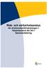 Risk- och sårbarhetsanalys för dricksvattenförsörjningen i Västerbottens län 2011 Sammanfattning