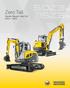 Zero Tail Wacker Neuson Zero Tail 50Z3 2 75Z3 2