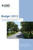 Budget 2013. med inriktning för driftbudget 2014-2015 och investeringsbudget 2014-2017 SAMMANFATTNING BUDGET. Kommunfullmäktige 2012-11-20