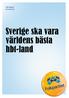 Sverige ska vara världens bästa hbt-land