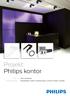 Projekt Philips kontor. Plats Philips Lighting. Kista, Stockholm SmartBalance, StyliD, CoreView panel, Luminous Textiles, Dynalite