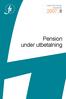 Pension under utbetalning