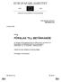 EUROPAPARLAMENTET. Utskottet för miljö, folkhälsa och konsumentfrågor ***I FÖRSLAG TILL BETÄNKANDE